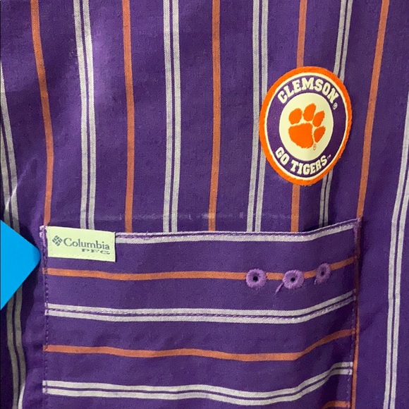 Clemson Tigers Columbia shirt..NWT $17 - Picture 2 of 6